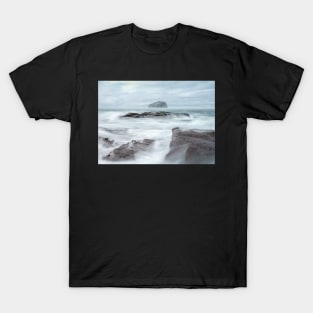 White surf at Bass Rock T-Shirt